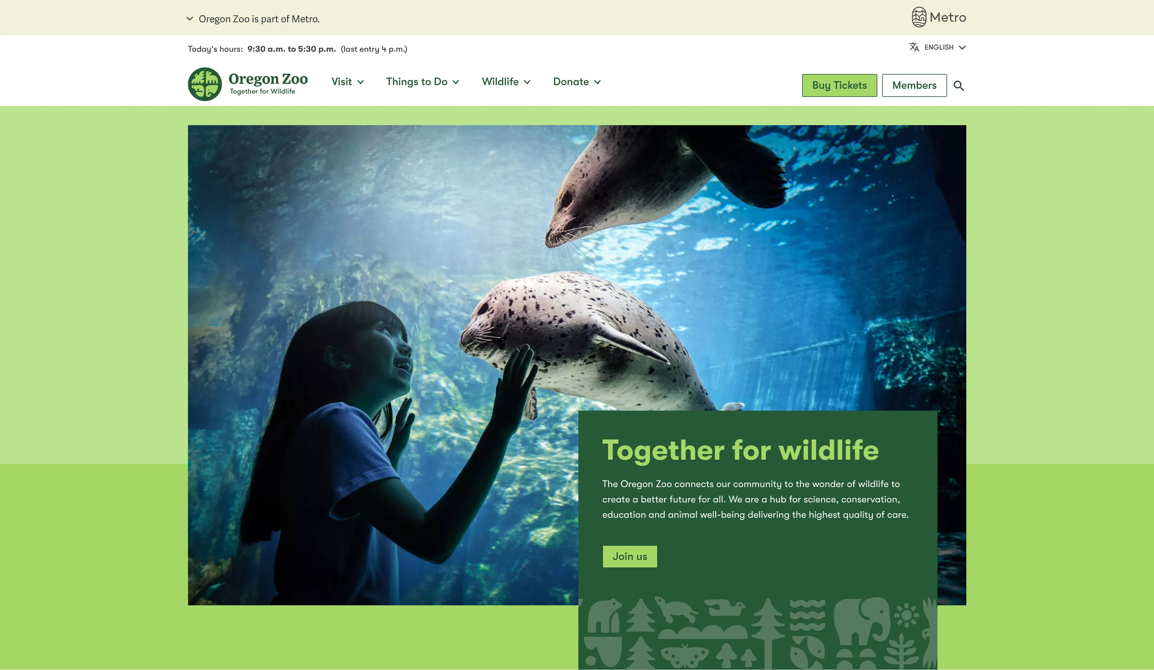 Oregon Zoo screenshot