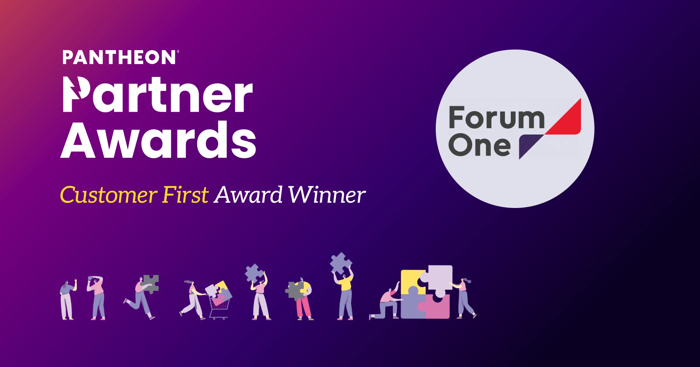Pantheon Partner Awards Customer First