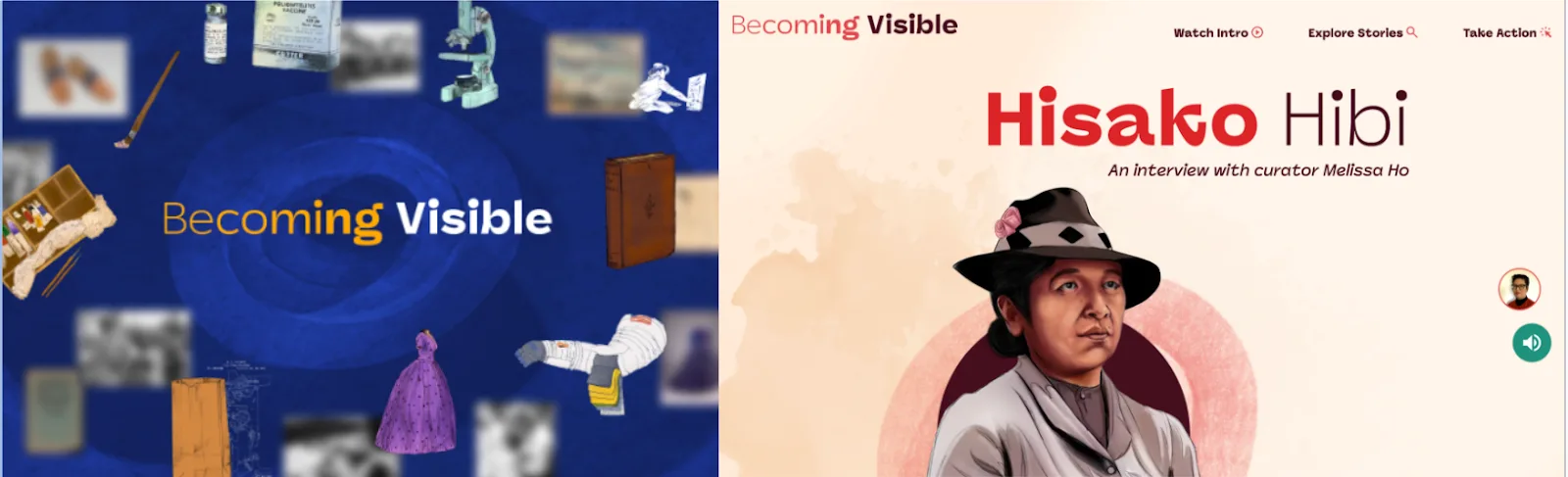 SAWHM Becoming Visible Screenshots