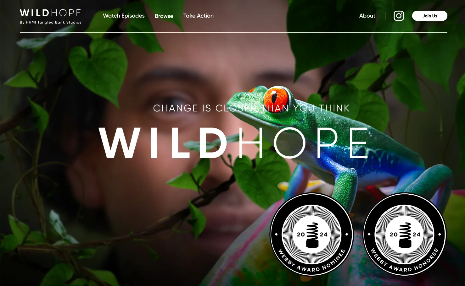 WildHope Webby Logos